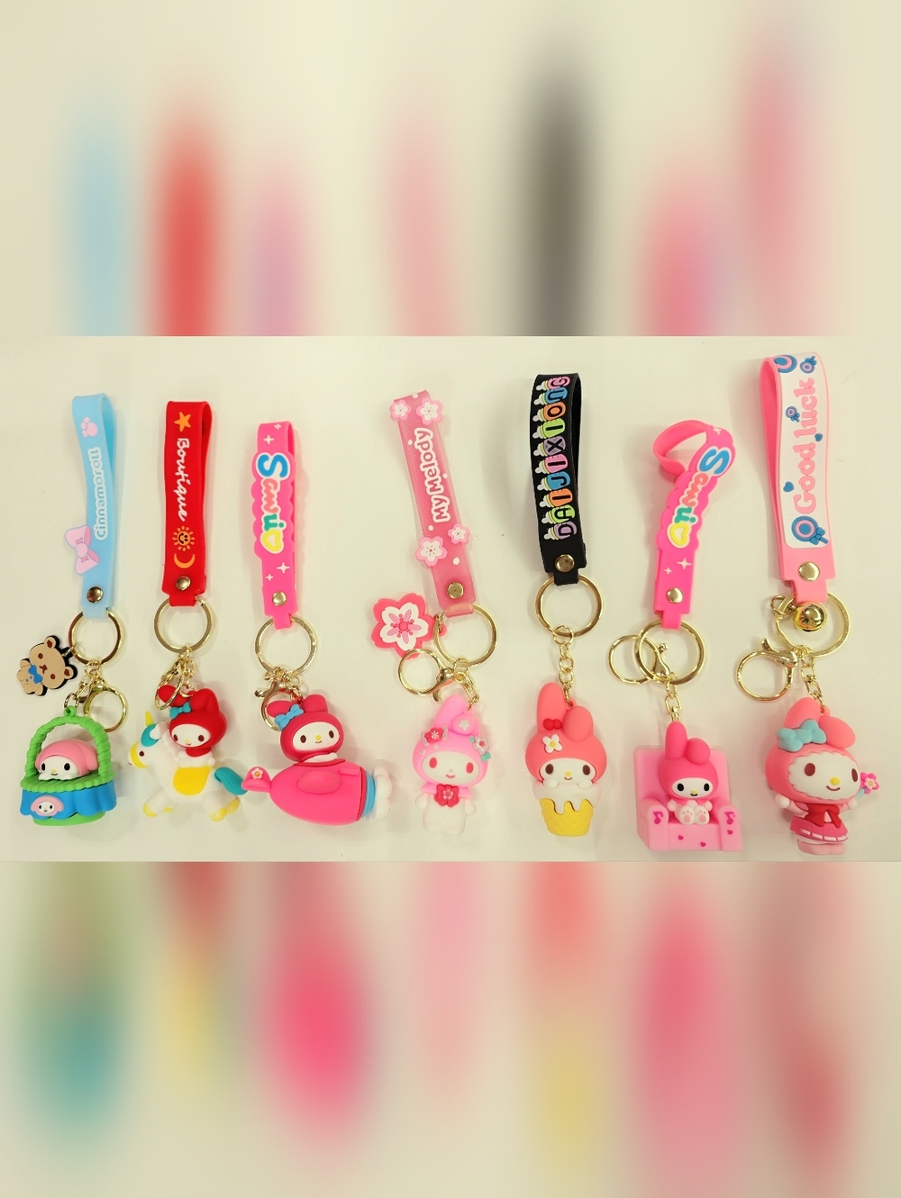 4-Kuromi Keychains - Picture 6 of 9